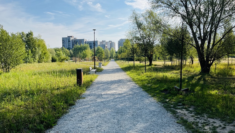 Park na granicy Bogucic i Dąbrówki Małej – galeria