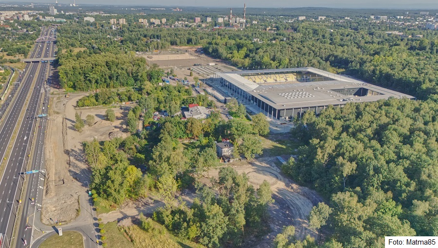 Budowa nowego stadionu miejskiego (sierpień) – galeria