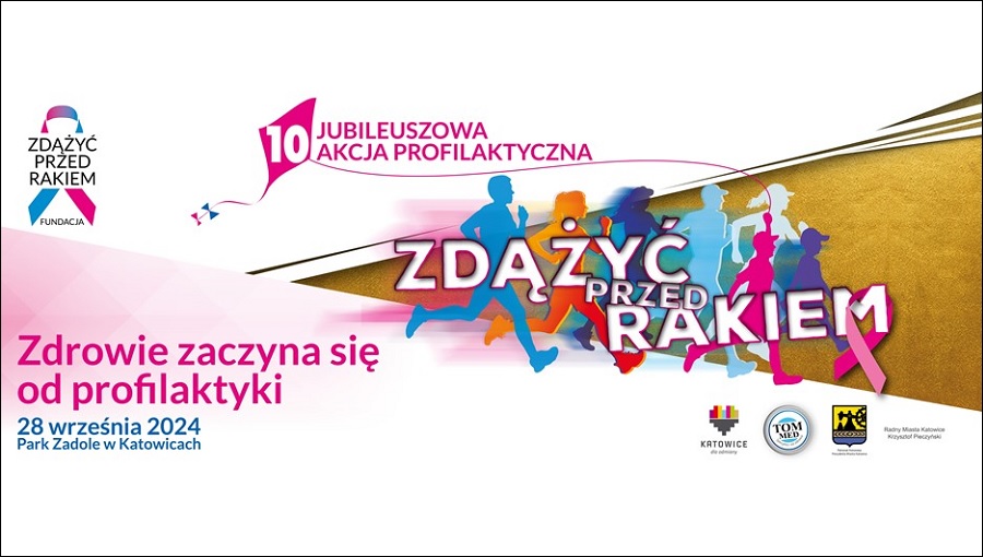 W sobotę jubileuszowy X bieg “Zdążyć Przed Rakiem”